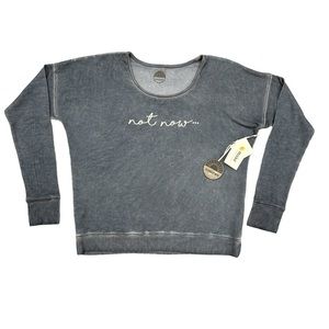 Sundown by River + Sky “Not Now” Sweatshirt